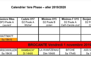 Prochains matchs