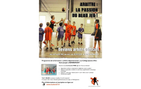 Stage d'arbitre